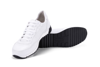 G&T Aktív Full White bőr sportcipő
