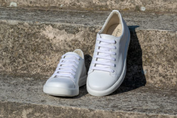 G&T Trend Fehér bőr sneaker cipő