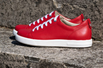 G&T Trend Piros sneaker cipő valódi bőrből